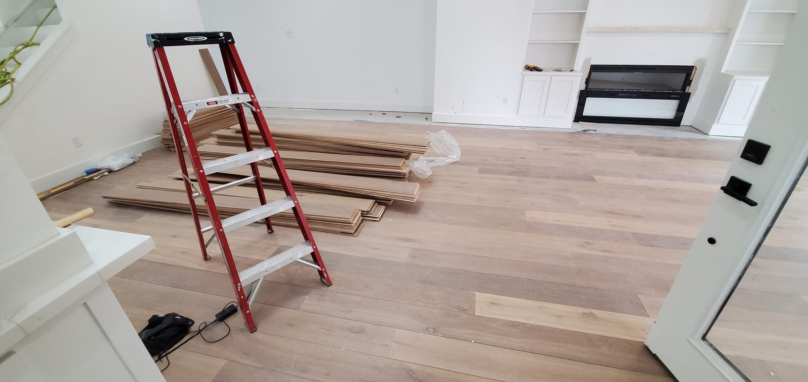 home renovation. hardwood floors